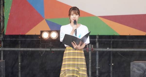 久代萌美アナ、野外フェスでMC　吉本芸人の生ネタ「しっかり見届けたい」
