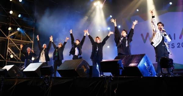 GENERATIONS、万博公園でライブ　片寄涼太の「おおきに」に数原龍友ツッコミ