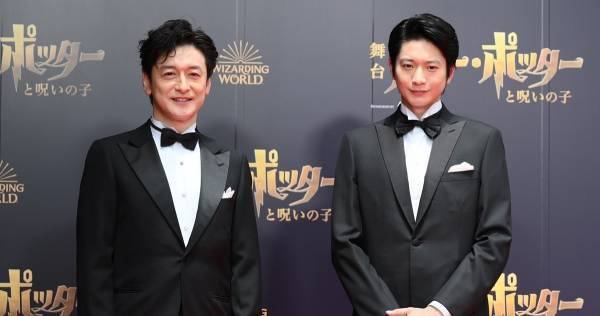 舞台『ハリポタ』開幕　石丸幹二＆向井理「必ずびっくりする」「魔法の世界にようこそ」