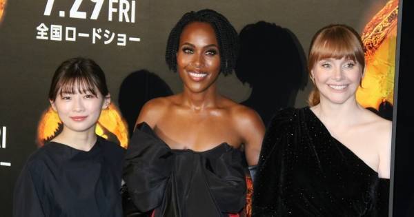 伊藤沙莉「夢みたい」『ジュラシック』の一員として来日キャストと会見