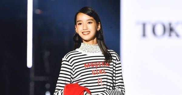 中学1年13歳の椿、TGCで初ランウェイ「本番では楽しくてあっという間に」