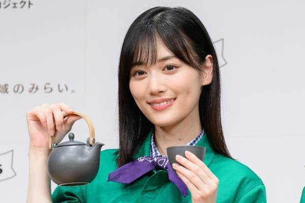 乃木坂46山下美月、お茶の魅力をキュートにアピール「皆さんの心を癒やし“茶”お!」