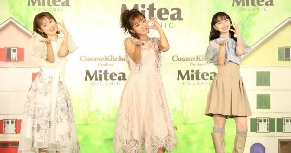 辻希美、高橋愛・上國料萌衣とダンス披露! “初センター”に「今年一番のバクバク」