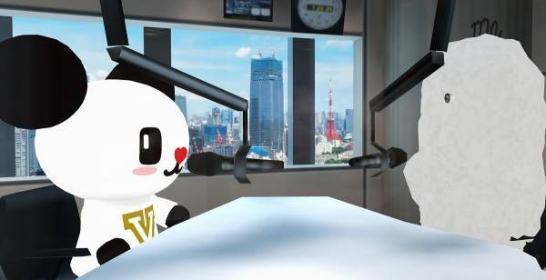 テレ朝・ゴーちゃん。とJ-WAVE・ジェイミー、メタバース空間でコラボラジオ