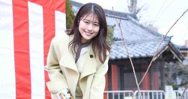 有村架純、桜の植樹式に参加「満開に咲く日を心待ちにしています」