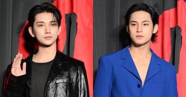 SEVENTEEN・JOSHUA＆MINGYU、日本のファッションショーに登場! 来場者から歓声上がる