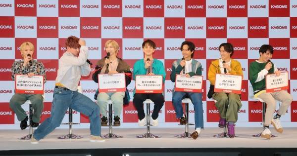 Travis Japan吉澤閑也「みんなの笑顔が1番!」 松田元太のムチャブリで一発ギャグ披露