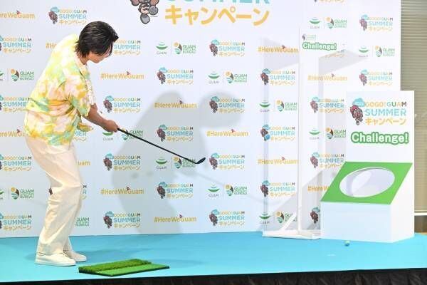 鈴木伸之､趣味であるゴルフのゲームに挑戦 ギリギリ成功させるも｢悔しかった｣