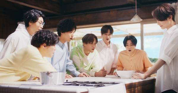 Kis-My-Ft2、7人7様の“おいしい顔”を披露　「サッポロ一番」新CM公開