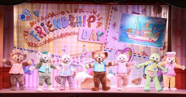 ダッフィー＆フレンズ7人、TDSショーで初集合! クッキー・アン、オル・メル、リーナ・ベルお披露目