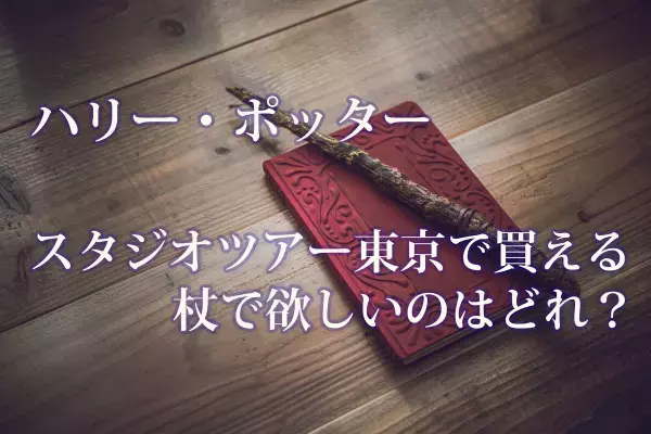 【ハリー・ポッター】スタジオツアー東京で買える杖で欲しいのは？【投票募集中】