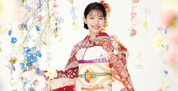 當真あみ、京都きもの友禅モデルに　戸田恵梨香・小松菜々・浜辺美波らに続く7代目