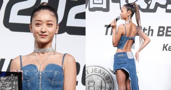 みちょぱ、美ボディあらわな大胆デニムコーデで魅了「気合入れたら…」