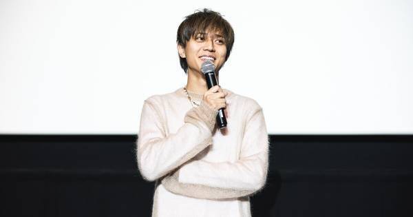 King & Prince 永瀬廉、“地元感”ある特別な場所・大阪での舞台挨拶に「帰ってきた」