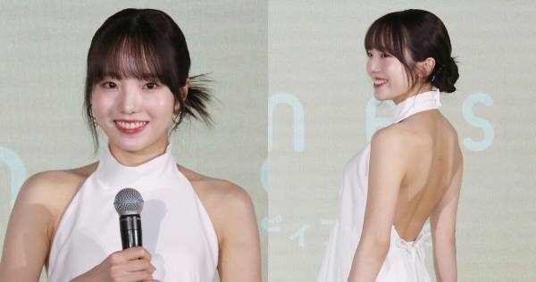 本田真凜、美背中あらわな純白ドレスに照れ笑い「新鮮でソワソワしています」