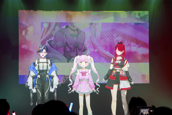 Vライバーガールズユニット武士来舞、ビジュアルリニューアル後の初単独イベント　「最上級にかわいいの!」も披露