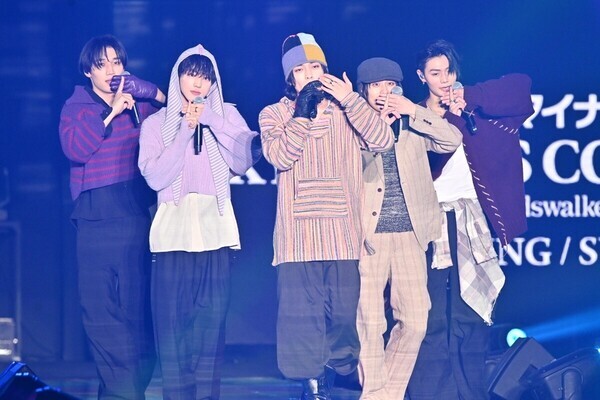 WILD BLUE、2回目のTGCはカジュアルコーデでパフォ　山下幸輝「初の代々木体育館で緊張」