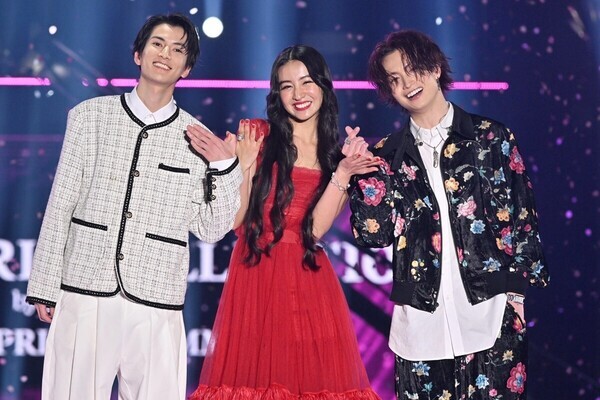 Koki, TGCにサプライズ“降臨”　渡邊圭祐＆綱啓永と3ショットランウェイで沸かす