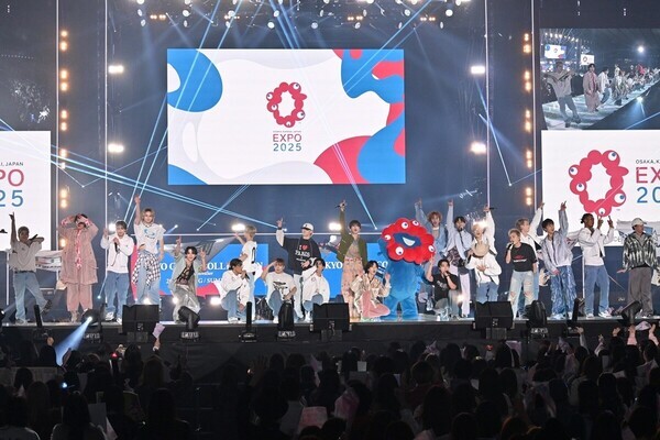 FANTASTICS中島颯太、後輩グループとの共演に喜び　TGCで「Choo Choo TRAIN」披露