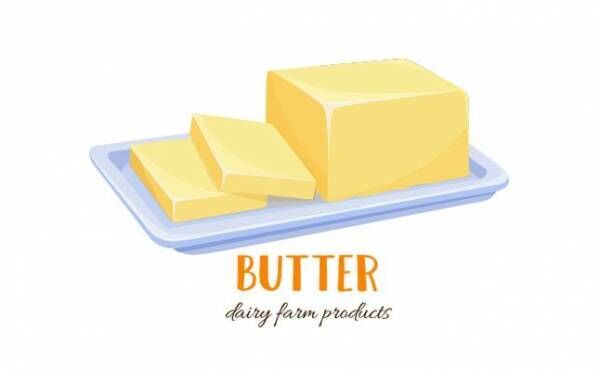 バターのイラスト