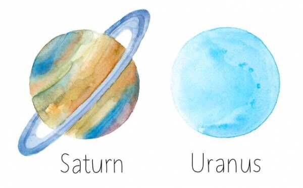 土星＆天王星真木あかりの惑星カレンダー