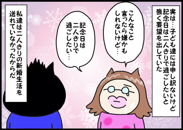 新婚の時のようにお祝いしたいのに 結婚記念日 の理想と現実 17年5月16日 ウーマンエキサイト