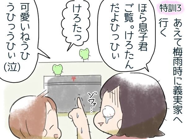 同居予定の義実家に 苦手なカエルが大量発生 共存 に向けた試行錯誤の結末 年7月6日 ウーマンエキサイト