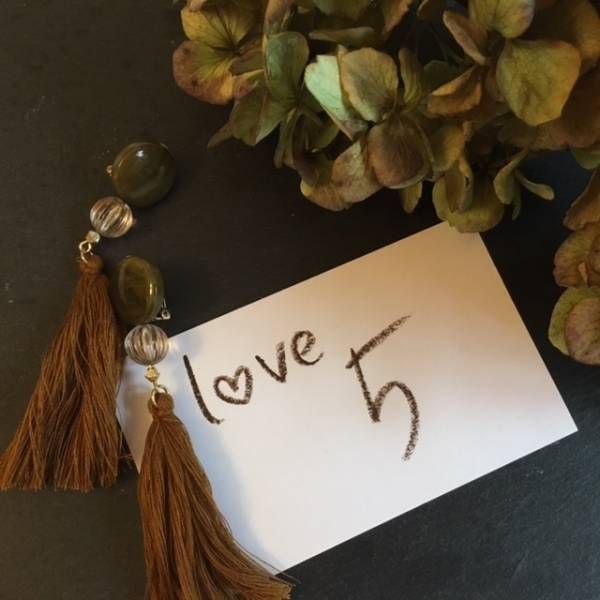 大ぶりイヤリングの作り方。５分でできる超簡単アレンジ