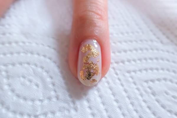 大理石ネイル（秋ver.）の簡単なやり方【マニキュアでセルフネイル】