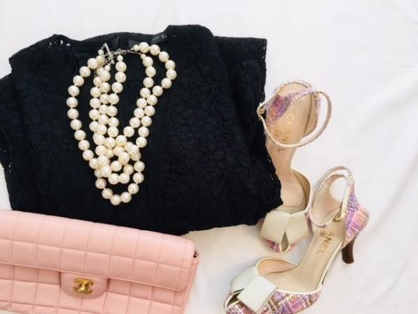 ZARAで楽しむシャネル流リトルブラックドレス