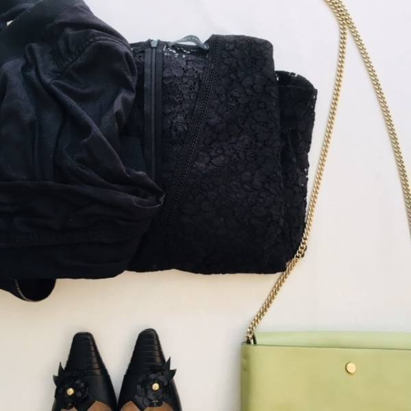 ZARAで楽しむシャネル流リトルブラックドレス