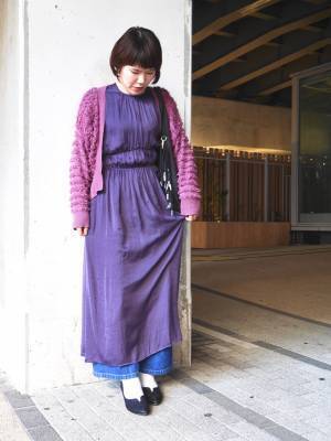 【おしゃれびとスナップ＃24】暖かさとおしゃれを両立するワンピースの着こなし方