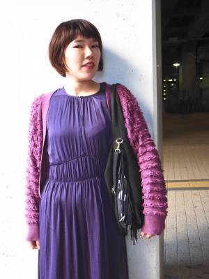 【おしゃれびとスナップ＃24】暖かさとおしゃれを両立するワンピースの着こなし方