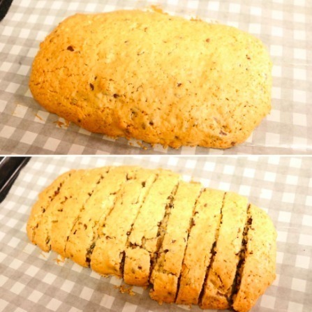 ビスコッティの簡単レシピ。グルテンフリーでさくっと美味