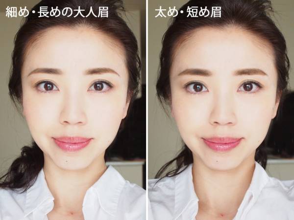 目幅の半分の細さで描く！　大人きれいに見せる眉メイクのやり方とコツ