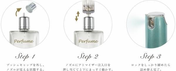 詰め替えラクラク。好きな香水を持ち運べるJACMARCSのアトマイザー