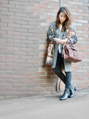 【おしゃれびとスナップ＃28】美スタイルを叶えるストールのまといかた