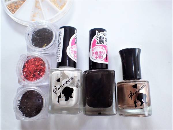 和風ネイルの簡単なやり方【マニキュアでセルフネイル】