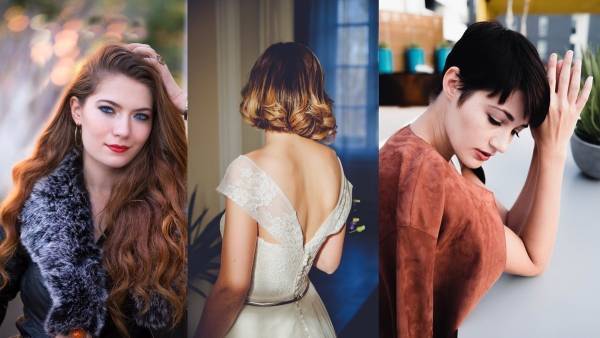 ロングからショートボブになったら、女度の高い服が似合うようになった