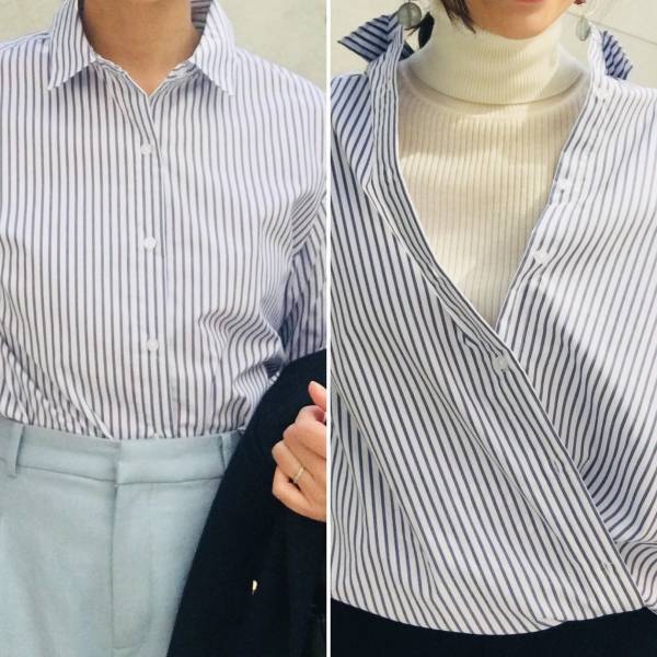 GUの２WAYシャツなら、きちんと感とこなれ感、両方手に入る！