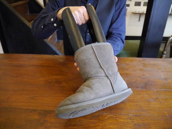 ムートンブーツのお手入れ方法