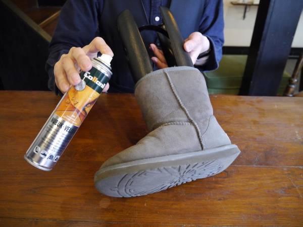 ムートンブーツのお手入れ方法