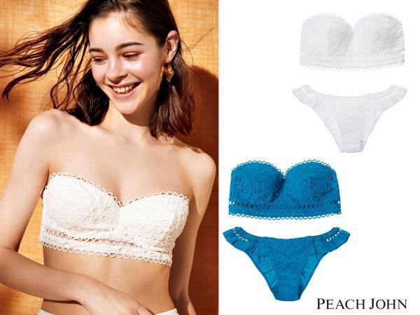 夏のお悩みを解決。PEACH JOHNの新作ストラップレスブラ