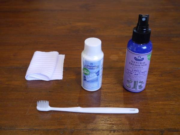 靴のニオイが気になるときのお手入れ方法