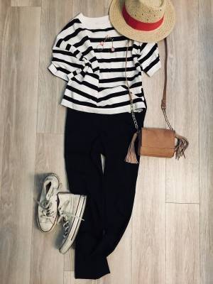 UNIQLOのアンクルパンツが優秀。７日分の上品コーデ、考えました