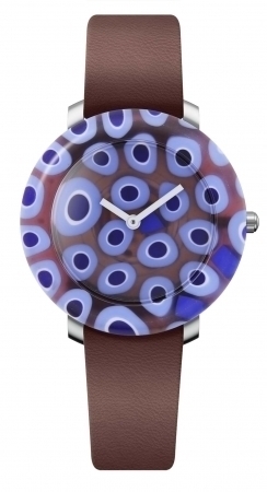 イタリアのヴェネチアンガラスを使った時計「ユニック」が日本初上陸