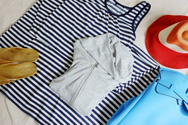 マキシ丈ワンピは夏旅のお供として最強です