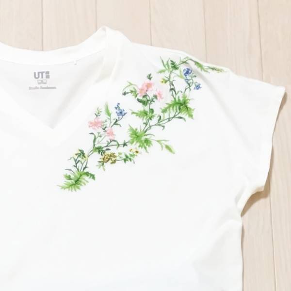 UNIQLOスタジオサンダーソンTシャツが優秀。デニムでもエレガントに見せられます