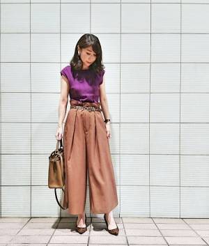 秋の装いが叶う。トレンドの「ベイクドカラー」コーデ３選