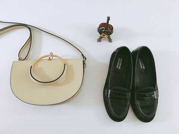 ZARAのグレンチェック柄パンツが優秀。幅広いコーデに使えます